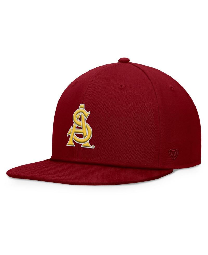 Men's Maroon Arizona State Sun Devils Fundamental Snapback Hat