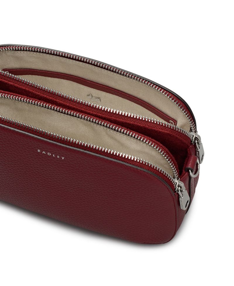Dukes Place Small Zip Top Crossbody Bag