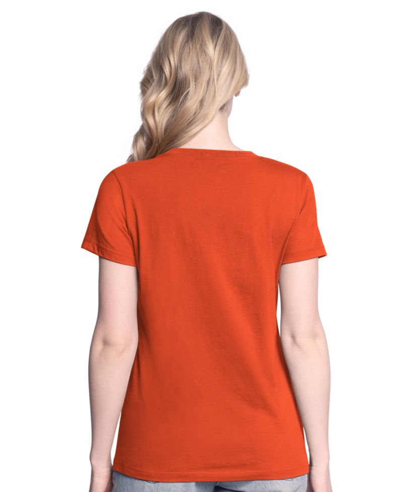 Women's Navy/Orange Houston Astros Two T-Shirt Combo Pack