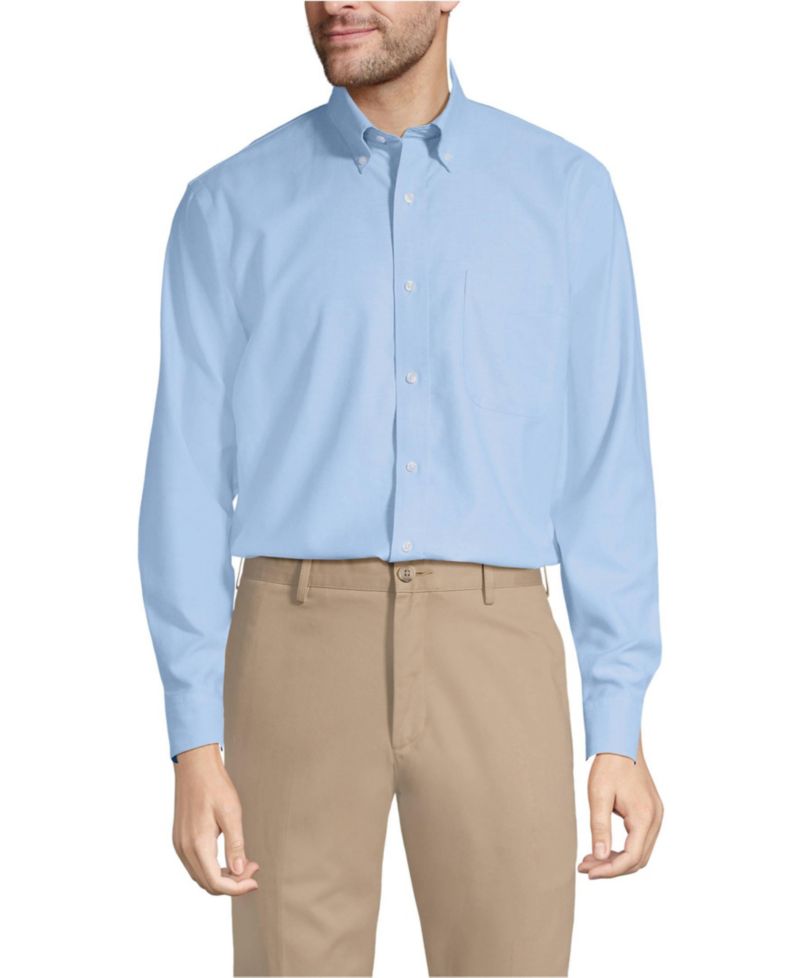 Men's No Iron Supima Cotton Oxford Dress Shirt
