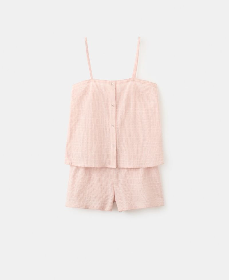 Women's Two-Piece Cotton Pajama Set