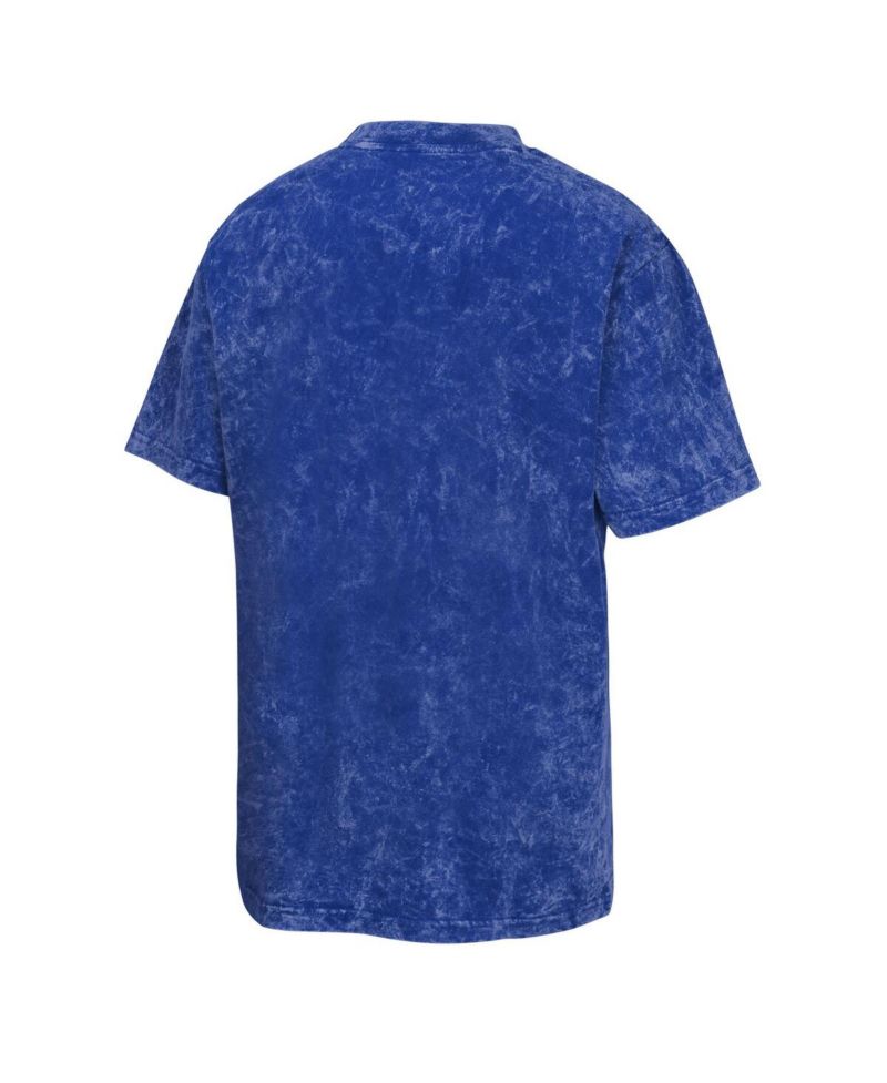Big Boys and Girls Royal Philadelphia 76ers Rugged Defense T-Shirt