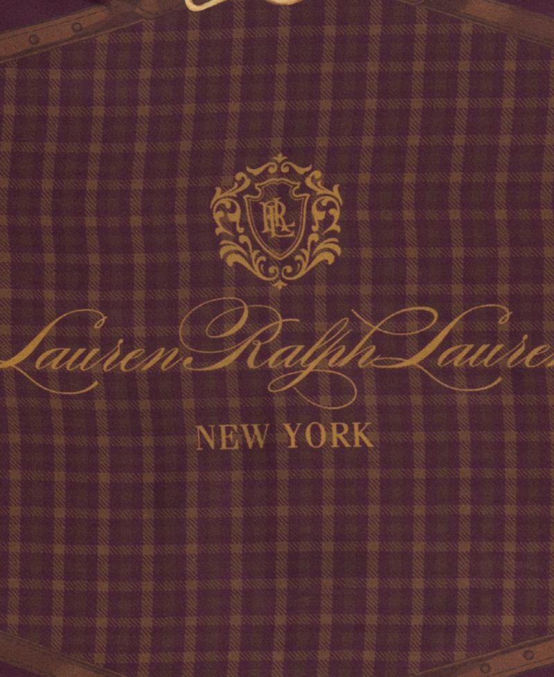 Plaid with Belting Border Small Diamond Scarf