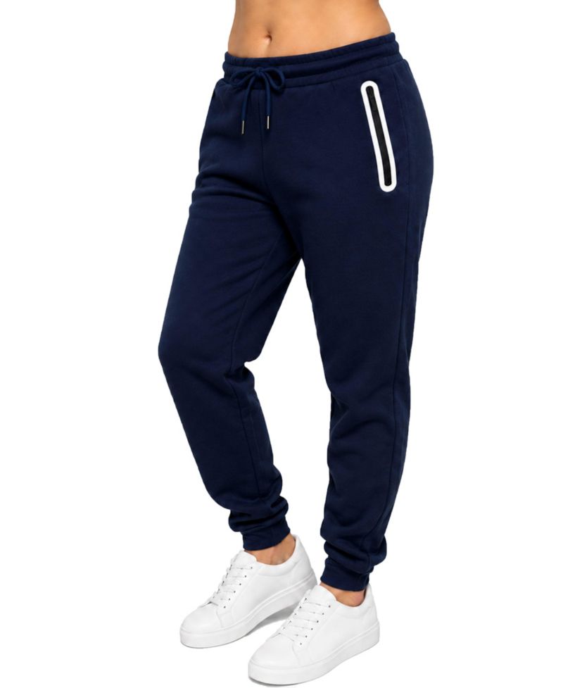Women's Loose-Fit Fleece-Lined Jogger With Heat Seal Zipper Side Pockets