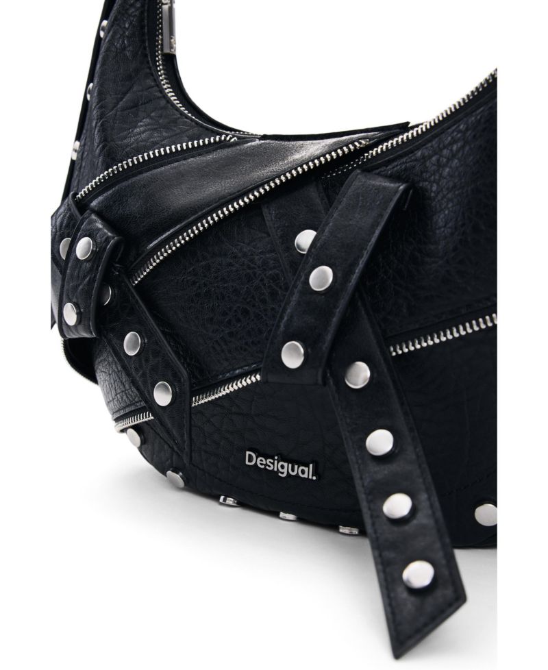 Women's Medium Studded Shoulder Bag