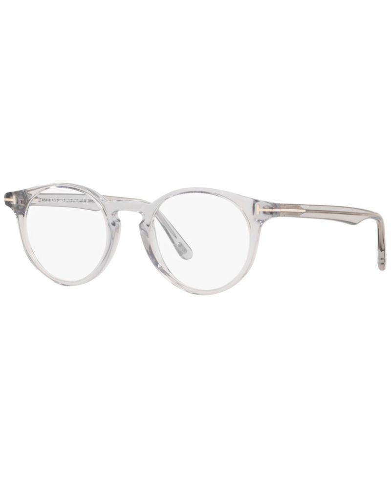Unisex Round Plastic FT5557-B Eyeglasses