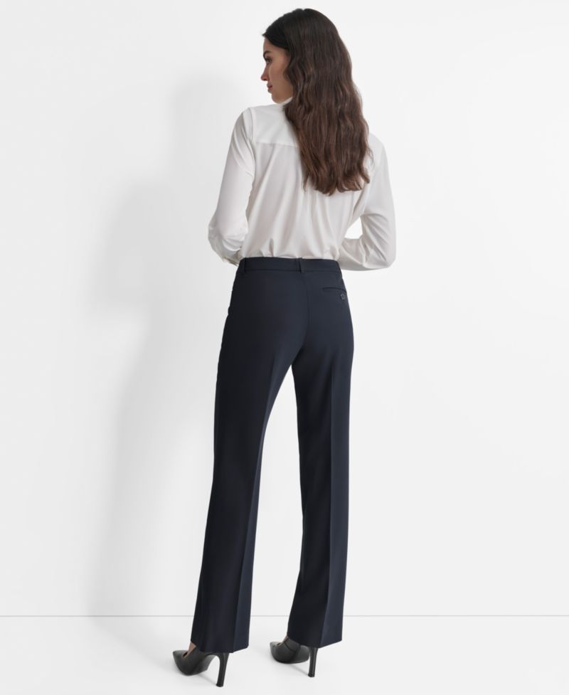 Women's Mid-Rise Flare-Leg Pants