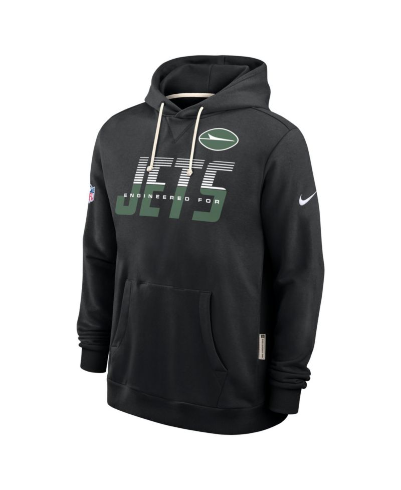Men's New York Jets Sideline Standard Issue Top Prospect Long-Sleeve Fleece Hoodie