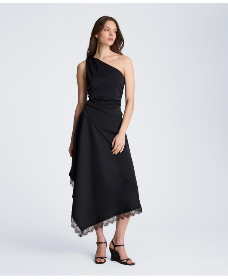 Women's One-Shoulder Asymmetrical Dress