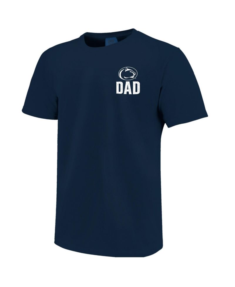 Men's Navy Penn State Nittany Lions Father's Day Mascot Overlay T-Shirt