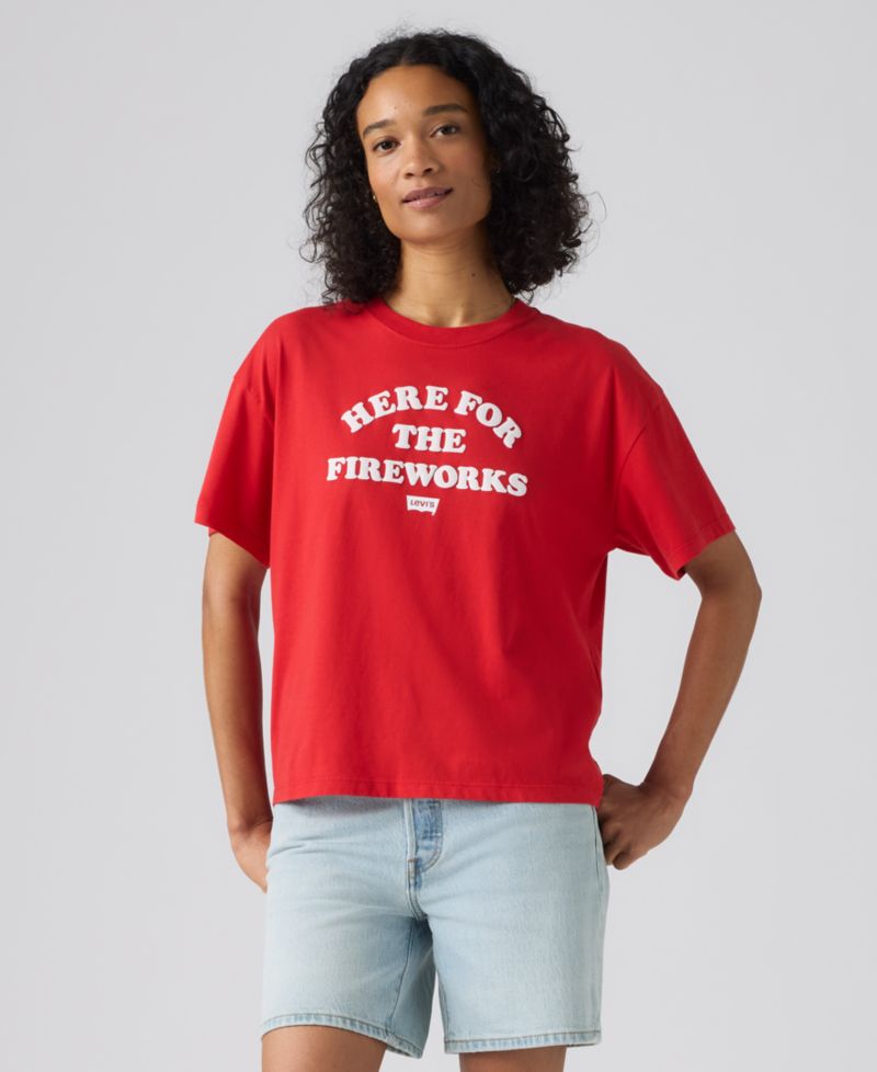 Women's Americana Graphic Anyday Short-Sleeve T-Shirt