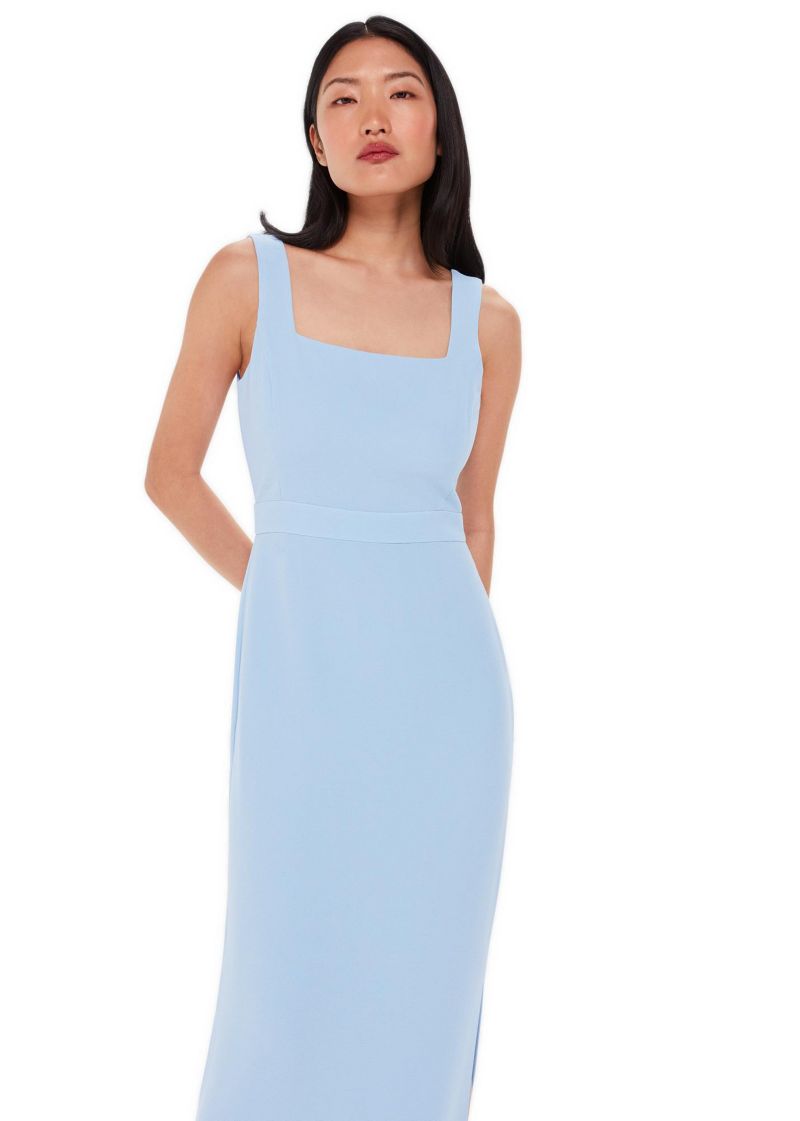 Women's Smocked Bodice Midi Dress