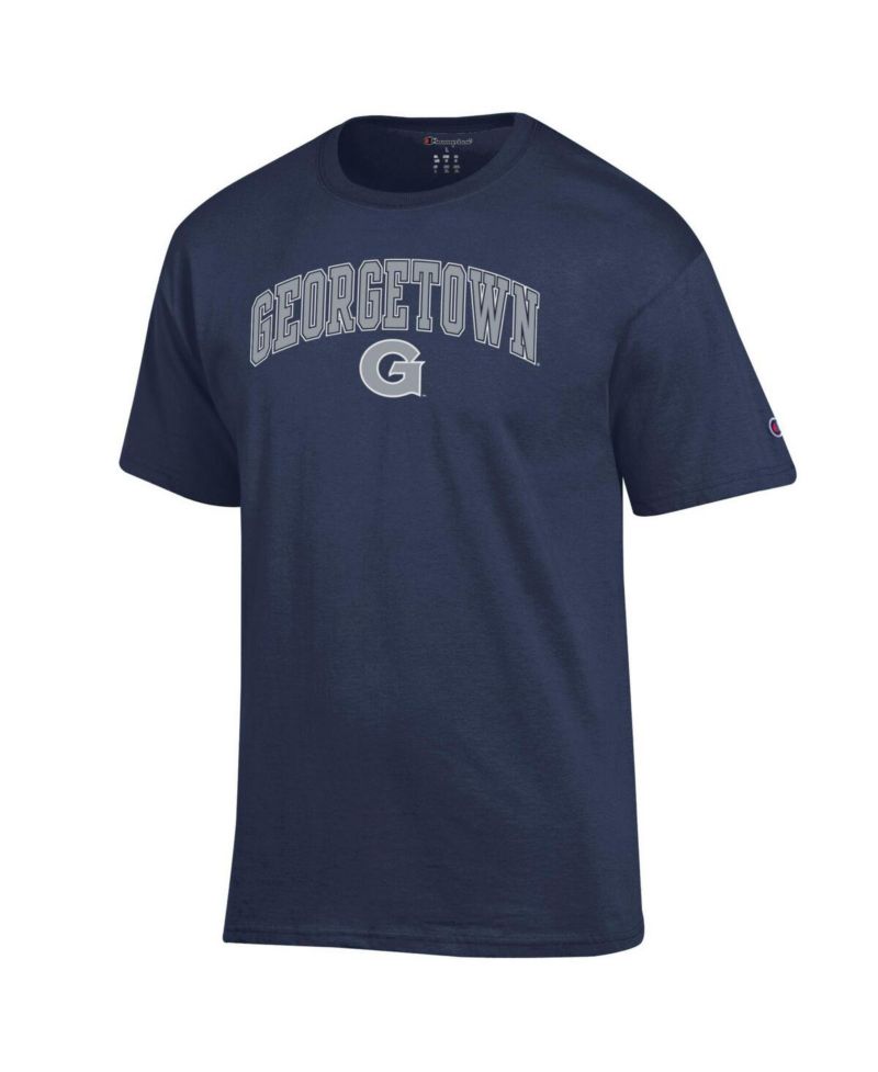 Men's Navy Georgetown Hoyas Arch Over Logo T-Shirt
