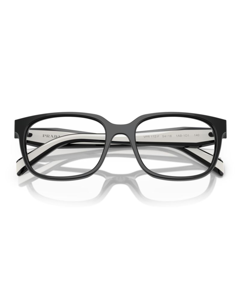 Woman Rectangle Plastic PR 17ZVF Eyeglasses