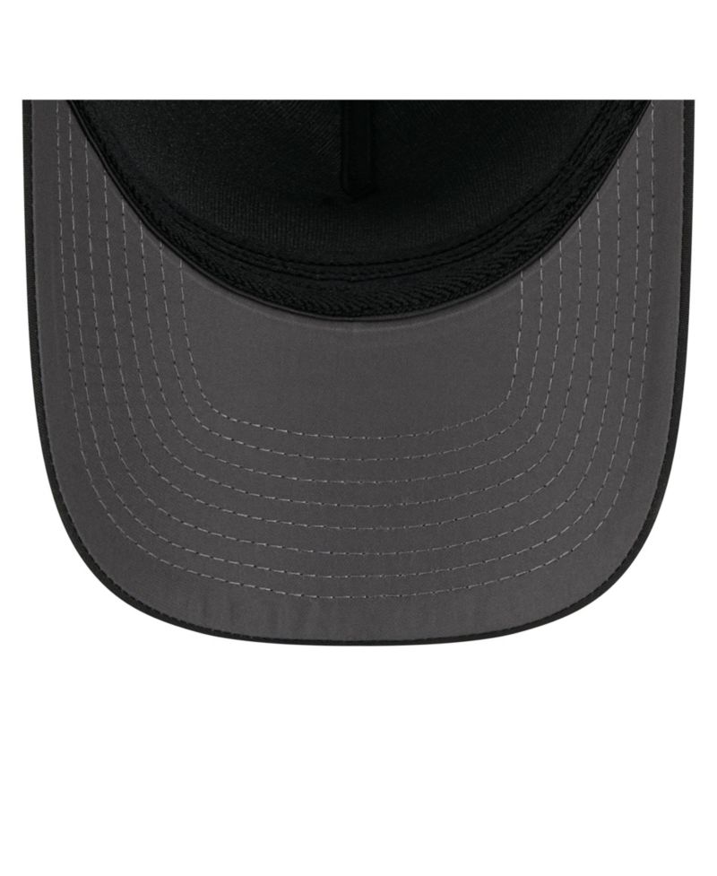 Men's Black Philadelphia Eagles Camo A-Frame 39THIRTY Flex Hat