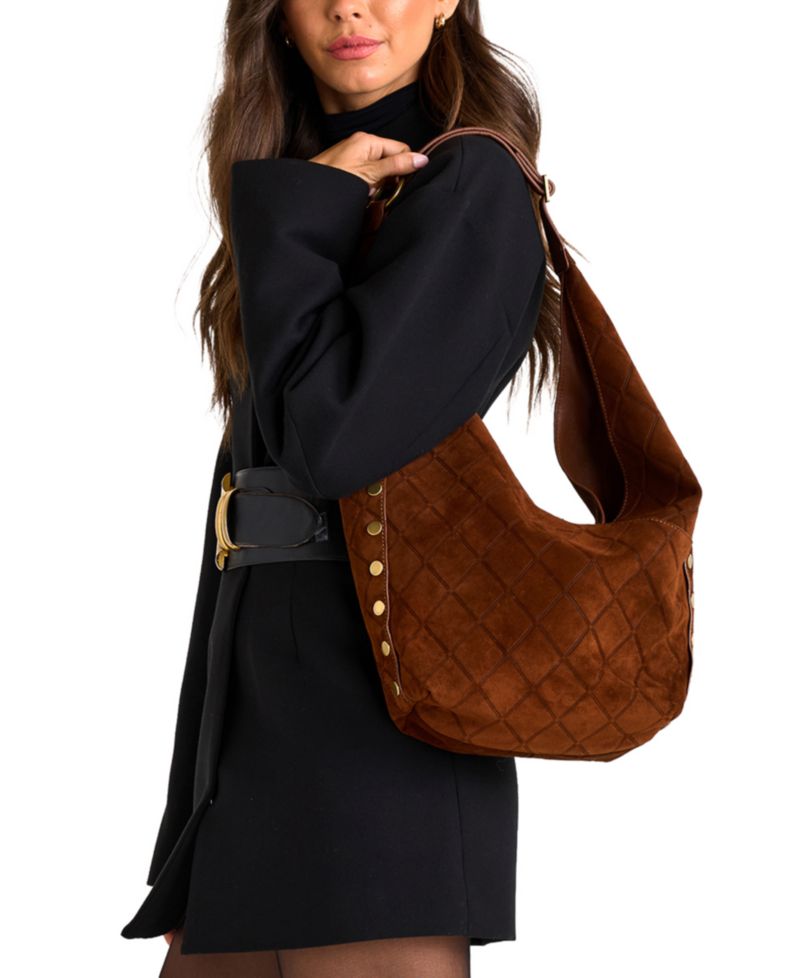 Tom Zipper Small Leather Hobo Handbag
