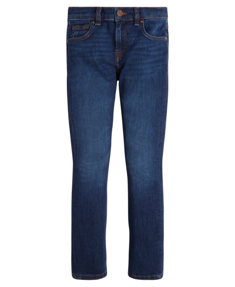 Big Boys Skinny Fit Stretch Denim 5 Pocket Jeans