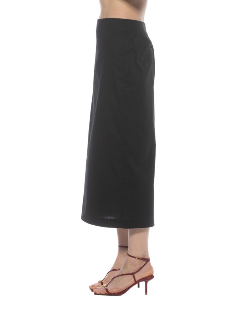 Women's Ginni Mid-Waist Column Midi Skirt