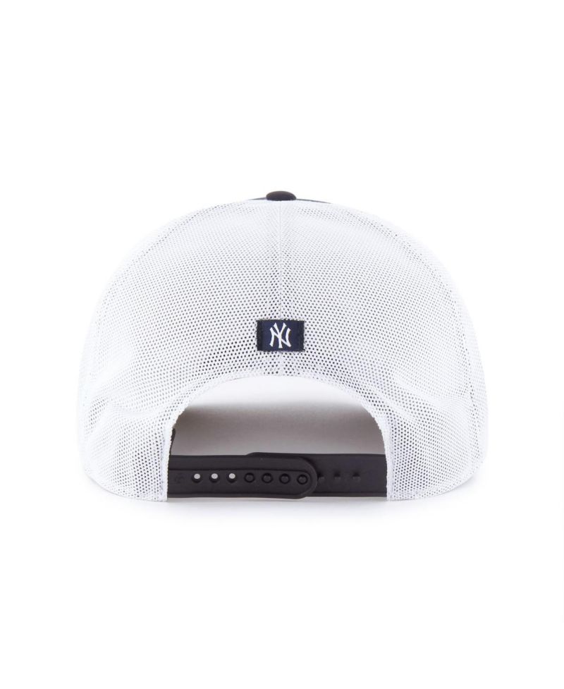 Men's Navy New York Yankees Brrr Downburst Mesh Hitch Adjustable Hat