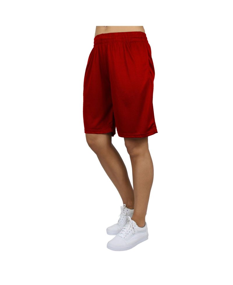 Women's Loose Fit Moisture Wicking Performance Mesh Shorts
