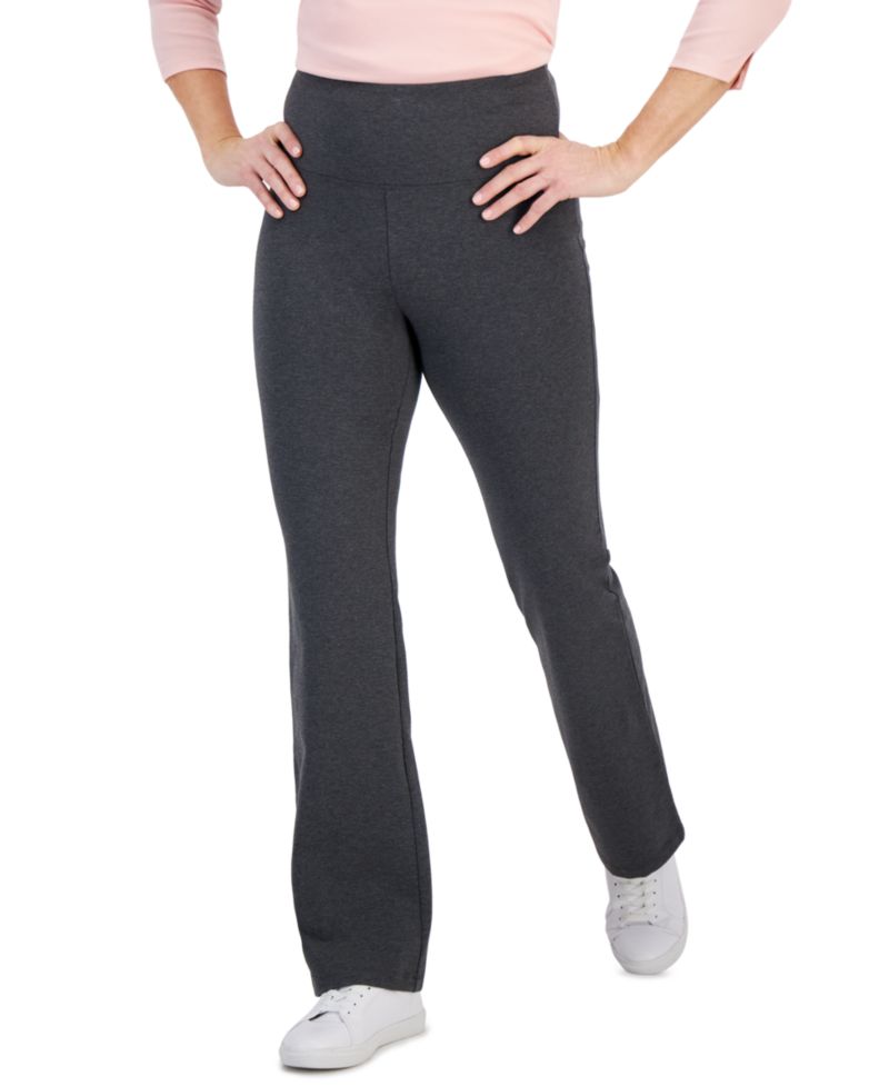 Plus Size High-Rise Bootcut Leggings