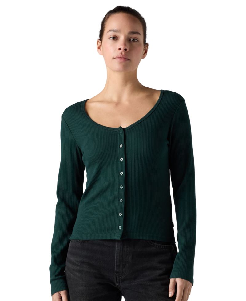 Women's Austen Button-Up Long Sleeve Top