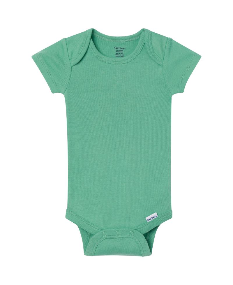 Baby Boys'New born-0-18M 8-Pack Short Sleeve Bodysuits