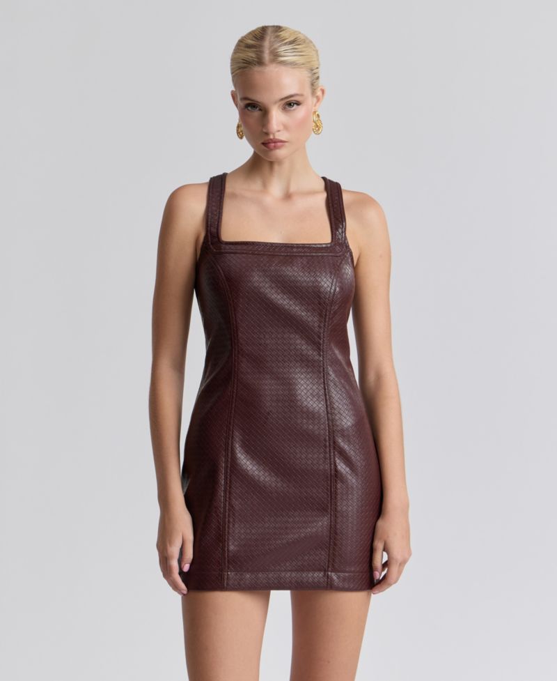 Women's Square-Neck Mini Dress