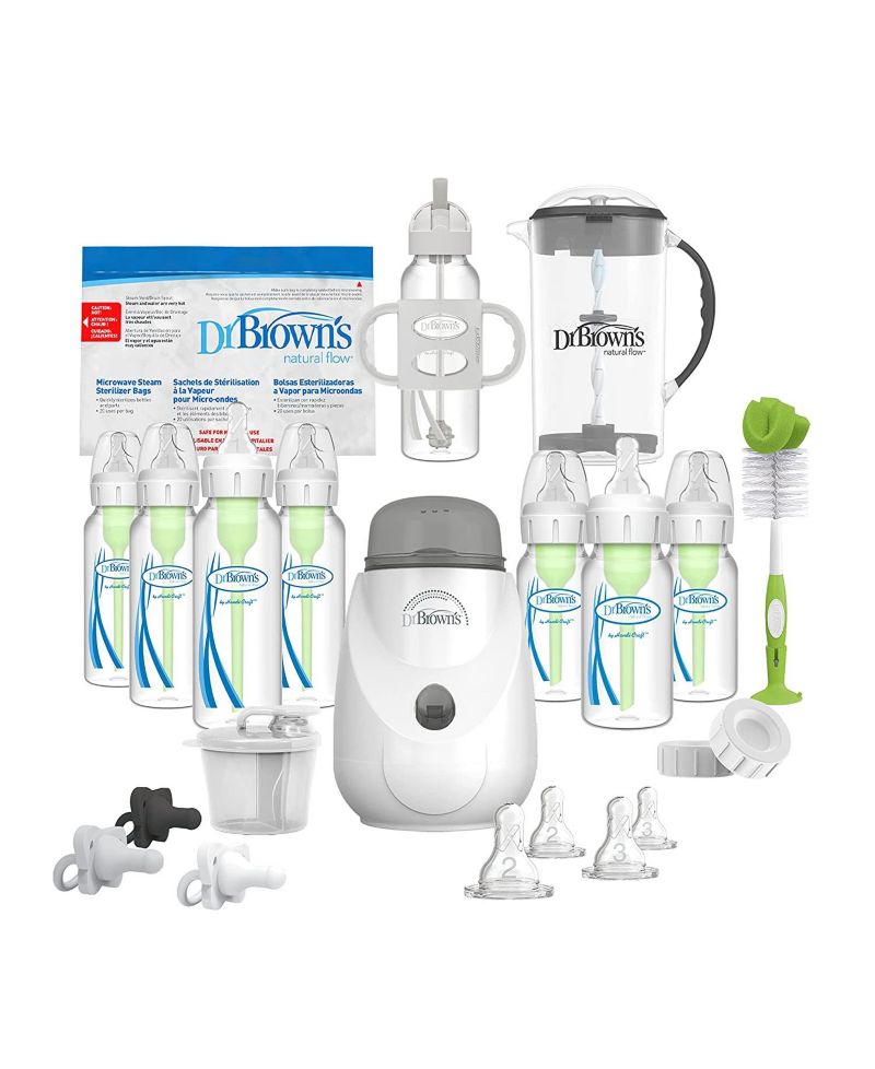 Baby 38 Piece Natural Flow Options+ All-in-One Baby Gift Set