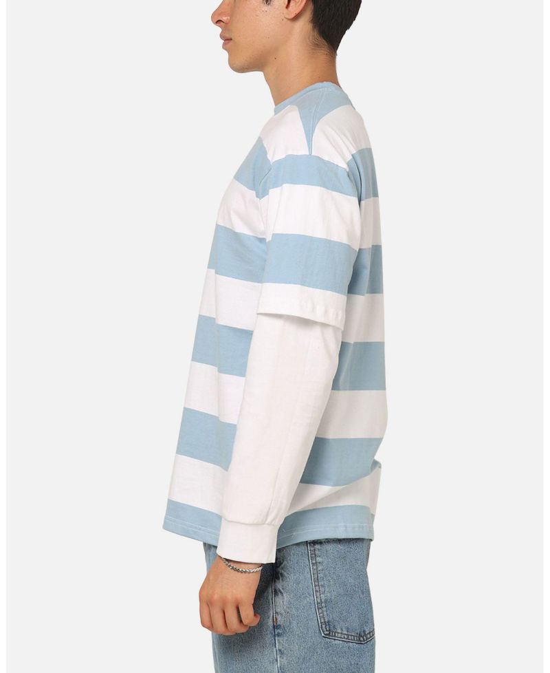 Men's Club Stripe Long Sleeve T-Shirt