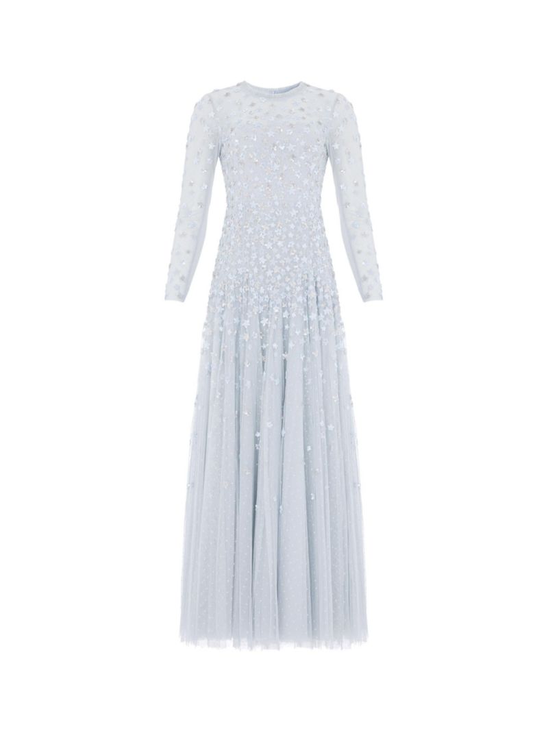 Women's Starry Nights Round Neck Gown