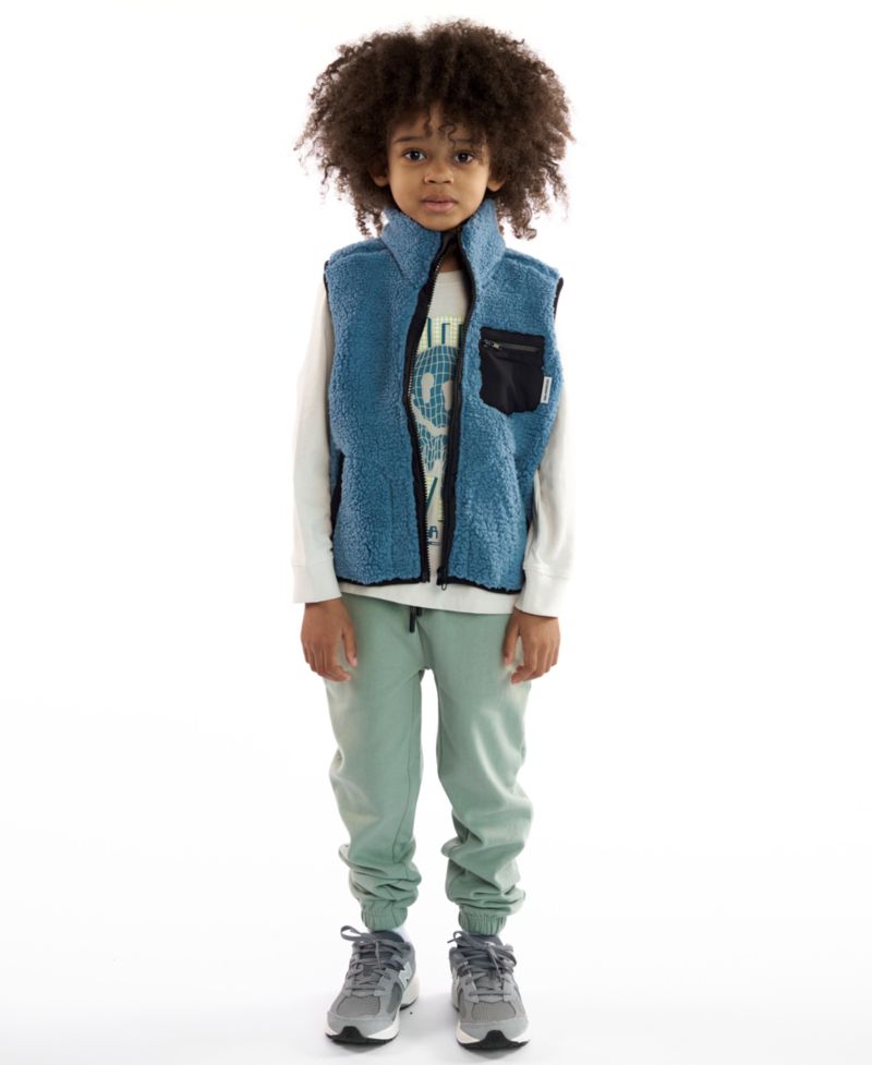 Boys' 2T-7 T-Shirt, Vest and Joggers, 3-Piece Set