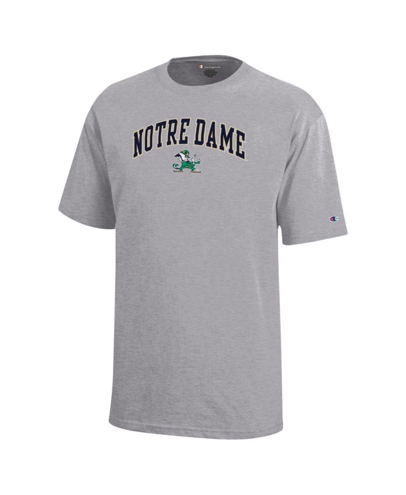 Big Boys and Girls Notre Dame Fighting Irish Arch Over Logo T-Shirt