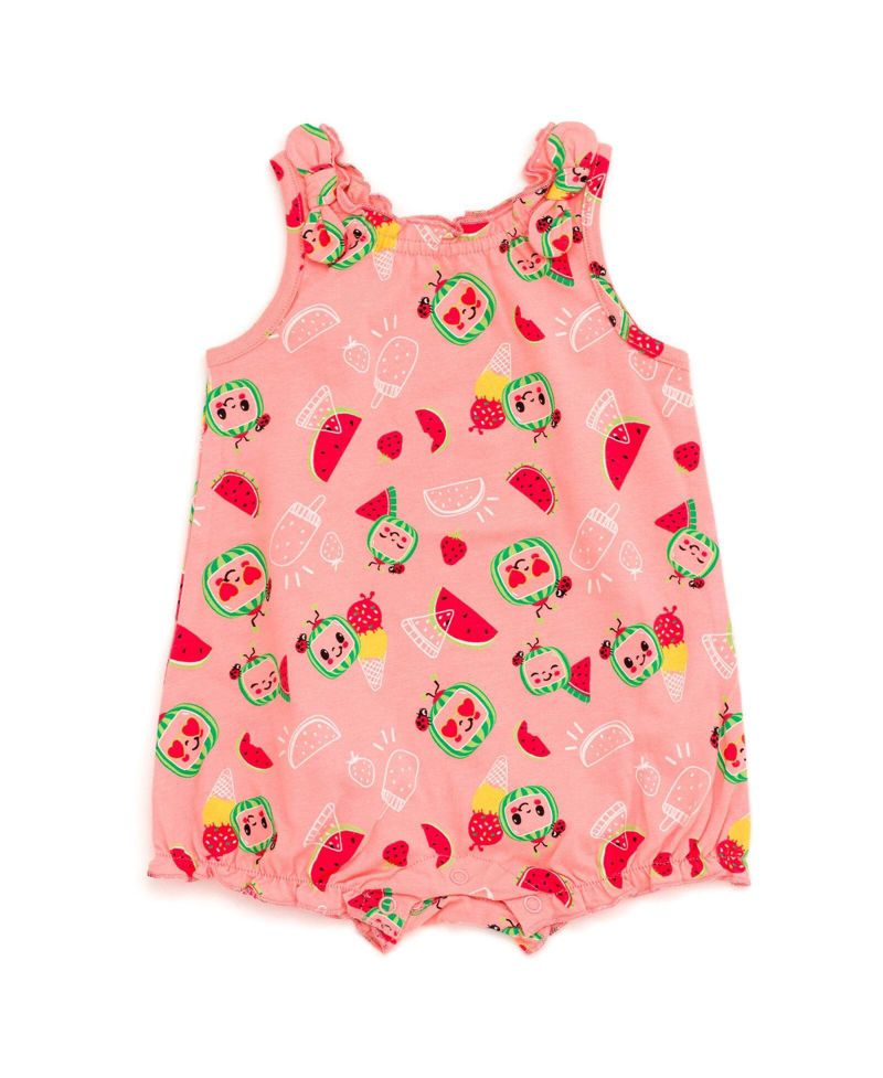 Baby Girls ( new born to 24 M ) Sleeveless Bubble Romper