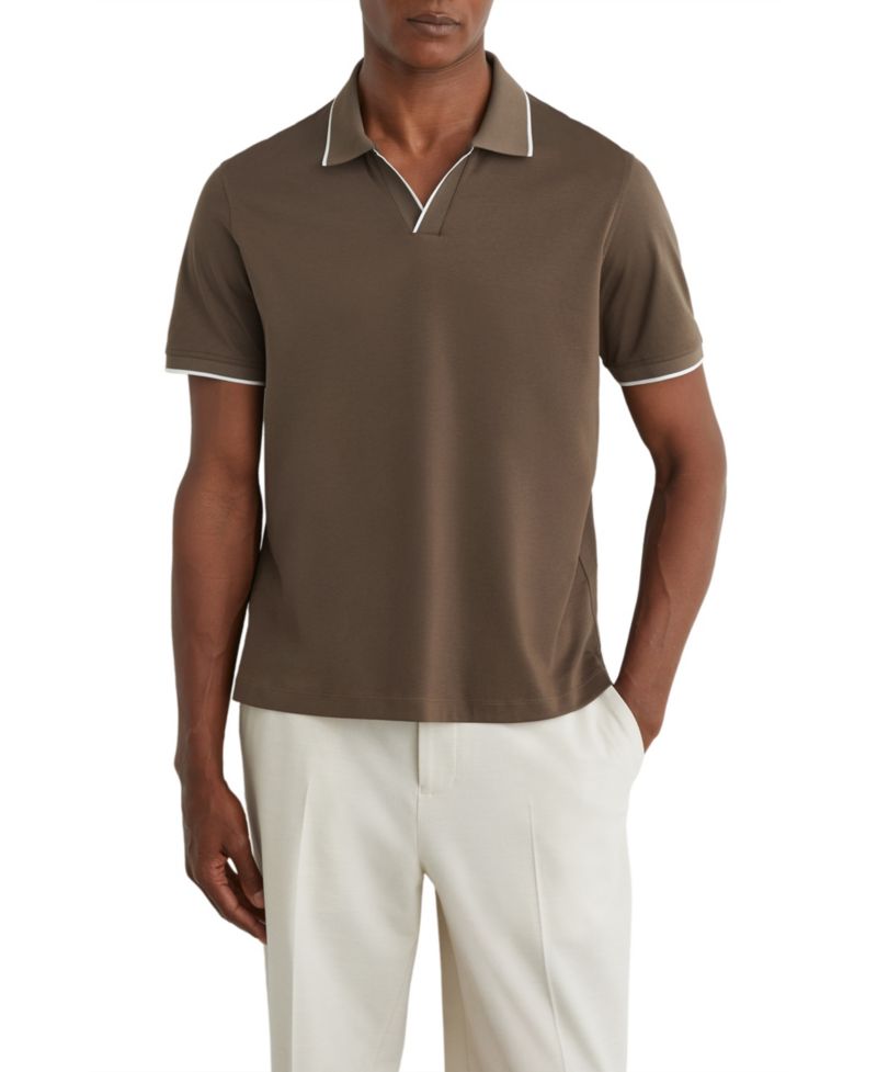 Men's Nico Air-Water Cotton Tipped Polo Shirt