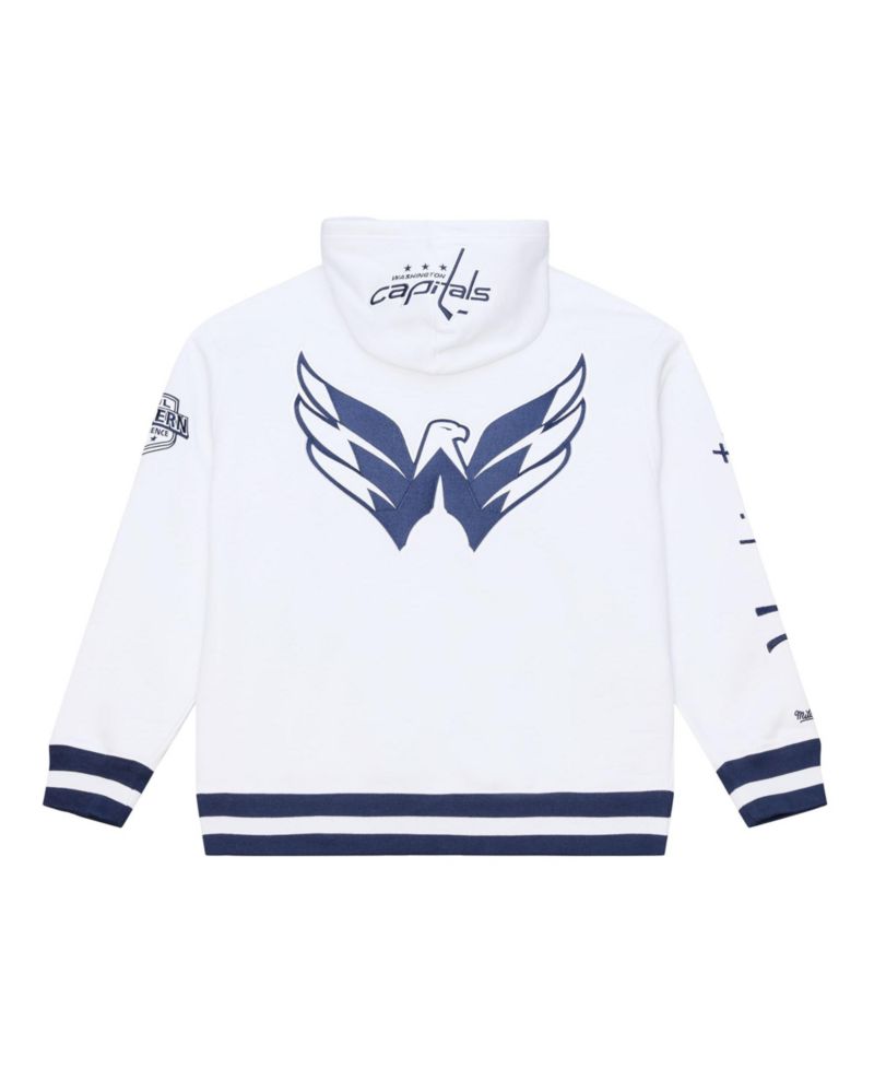 Men's White Washington Capitals Arctic Fleece Hoodie
