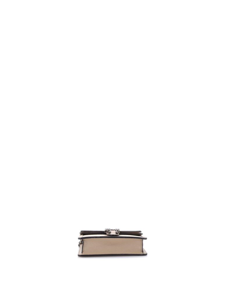 Super Mini Dionysus Bag GG Coated Canvas with Leather