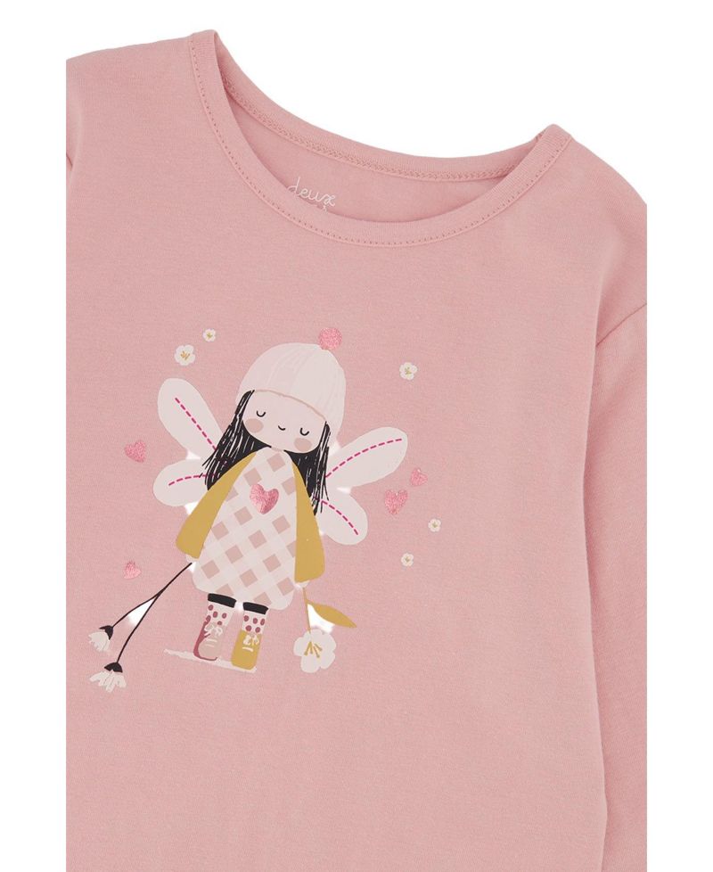 Little and Big Girl 6-8 Organic Cotton T-Shirt