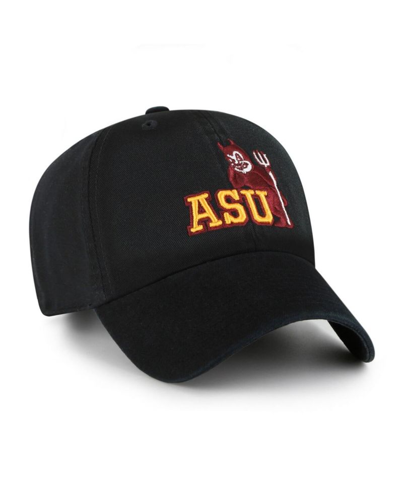 Men's Black Arizona State Sun Devils Vault Clean Up Adjustable Hat