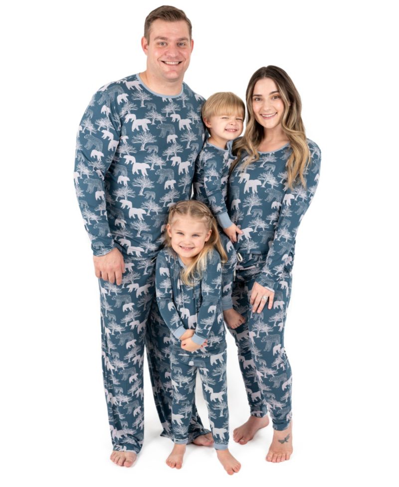 Men’s Two Piece Viscose from Bamboo Holiday Pajamas