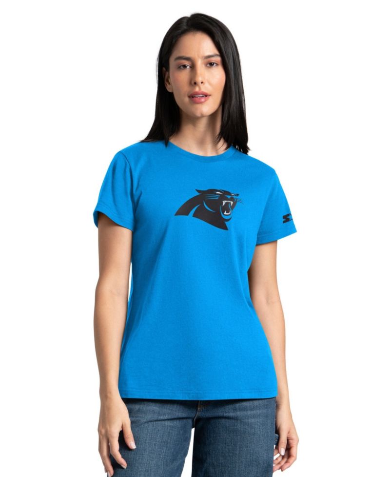 Women's 2-Piece Blue/Black Carolina Panthers Hoodie & T-Shirt Combo Pack