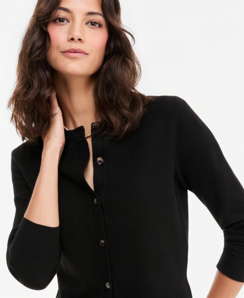 Women's Long-Sleeve Crewneck Cora Cardigan