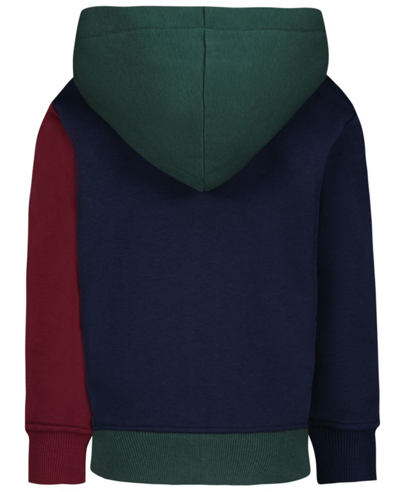 Boys' 2-7 Multi Mascot Graphic-Print Kangaroo-Pocket Zip Hoodie