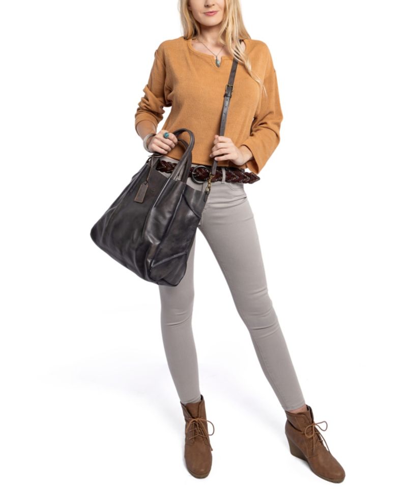 Sprout Land Extra-Large Leather Tote Bag