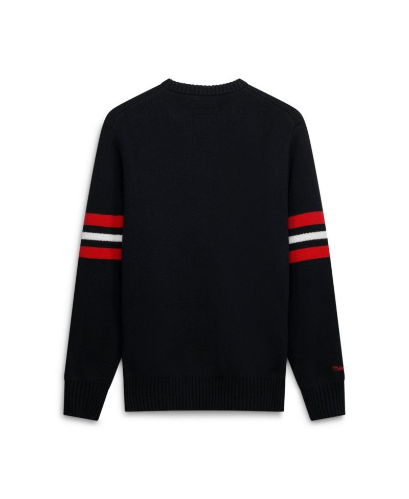 Men's Black Ohio State Buckeyes Head Coach Sweater