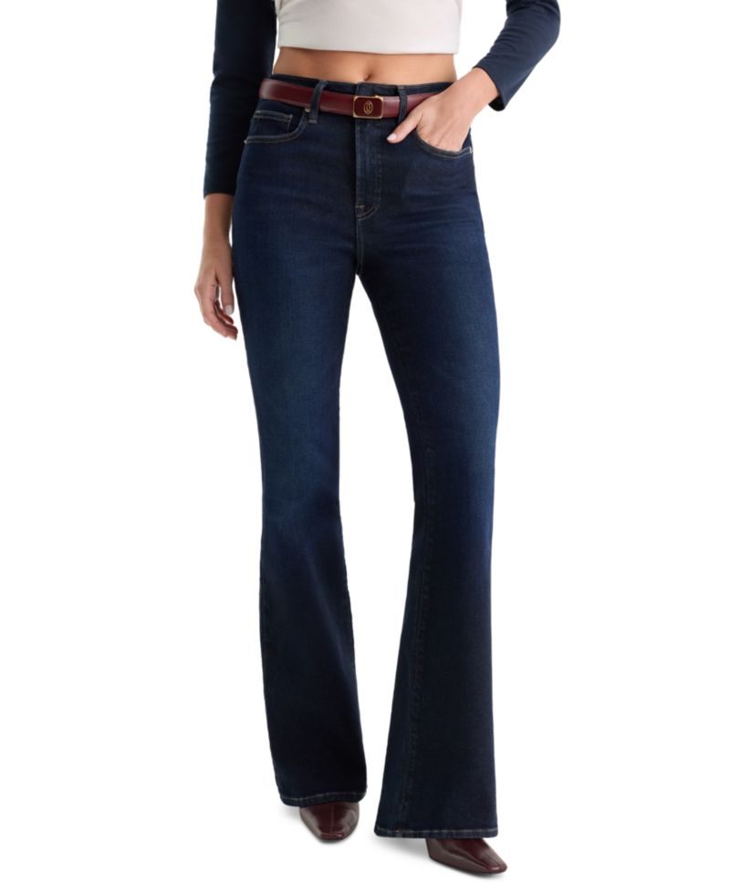 Women's Mid-Rise Slim Flare Jeans
