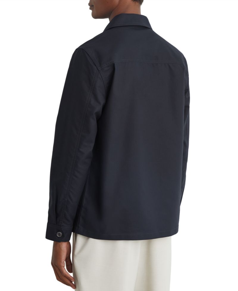 Men's Yorker Cotton-Twill Four-Pocket Overshirt