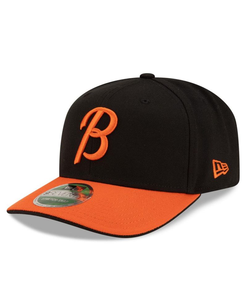 Men's Black/Orange Baltimore Orioles Player Replica 9SEVENTY Adjustable Hat