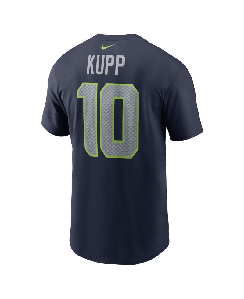 Men's Cooper Kupp College Navy Seattle Seahawks Player Name & Number T-Shirt