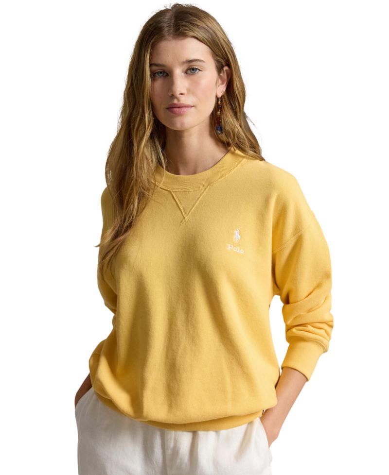 Women's Island Fleece Crewneck Long-Sleeve Sweatshirt